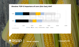 Туреччина стала найбільшим імпортером української кукурудзи, випередивши Іспанію - ASAP Agri