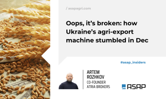 Ой, усе зламалось: Як українська агроекспортна машина спіткнулась у грудні – ASAP Agri