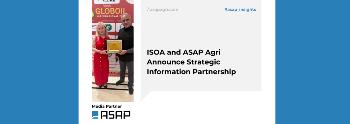 ISOA та ASAP Agri оголосили про стратегічне інформаційне партнерство ISOA та ASAP Agri оголосили про стратегічне інформаційне партнерство